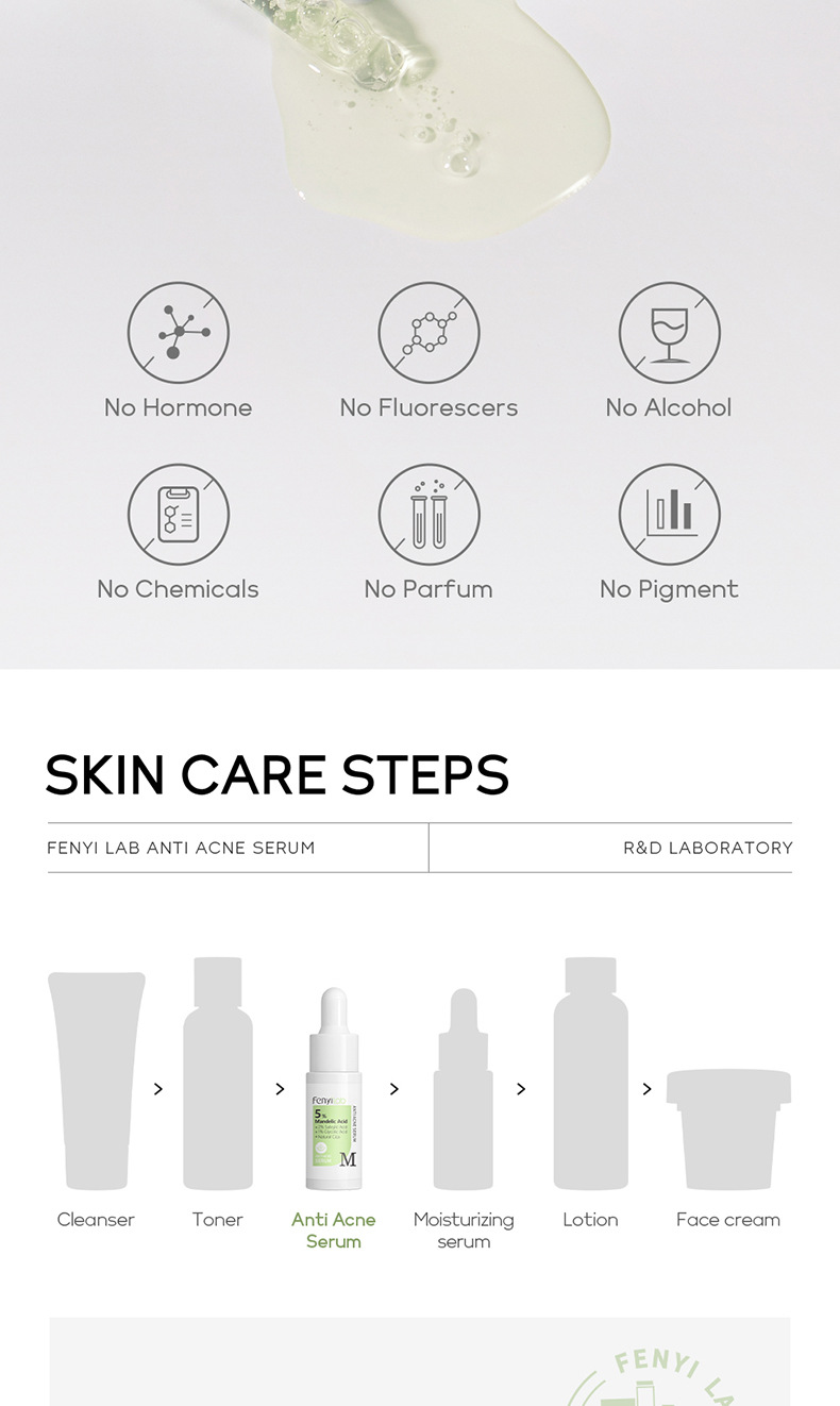 FENYI LAB Fenitol Acid Essence 17ml Facial Care Moisturizing and Hydrating Cross-border Skin Care Product undefined