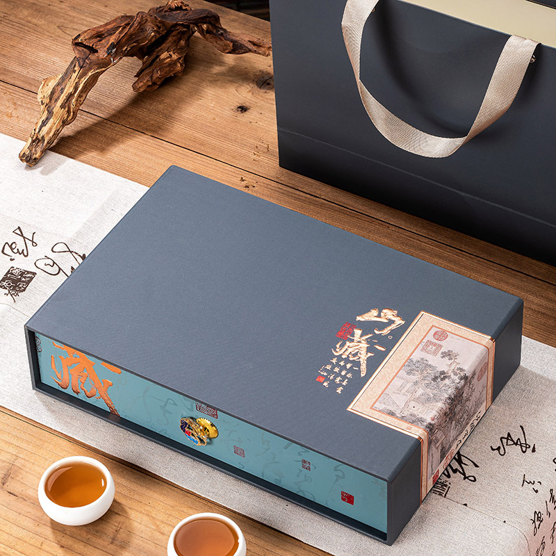 普洱茶福鼎白茶茶饼礼盒包装盒高档通用收纳盒茶盒空盒批发可定制