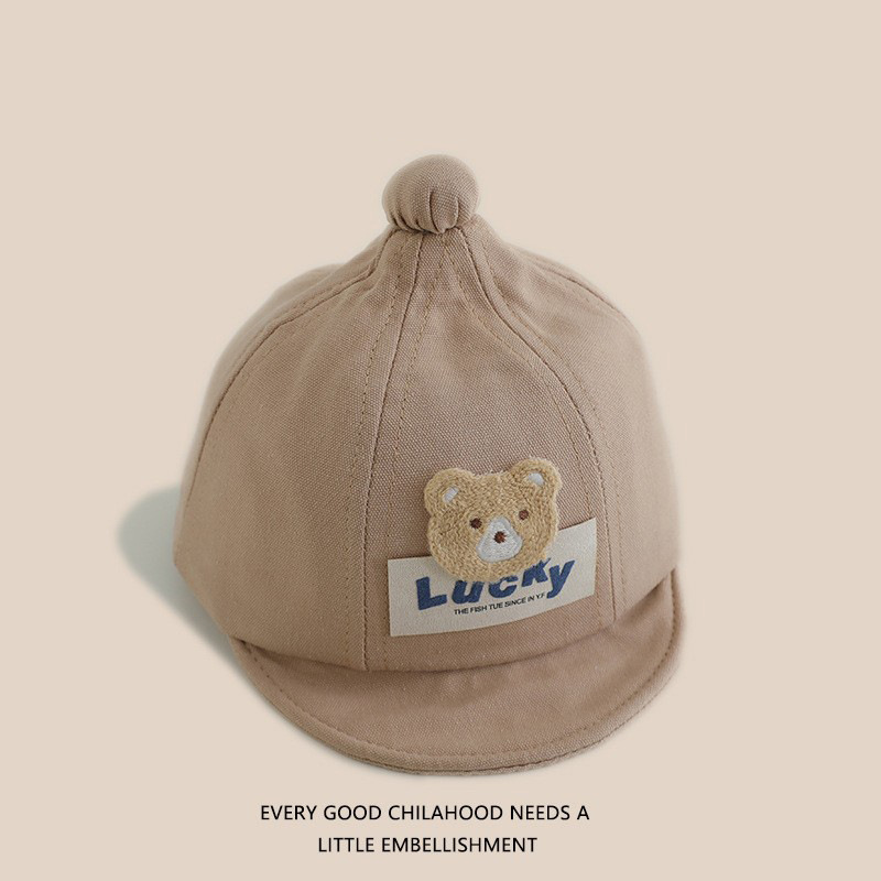 Sombreros para bebés primavera y otoño delgados, gorras de lengua de superpeso lindas para niños y niñas, sombreros de béisbol de protección solar para niños pequeños