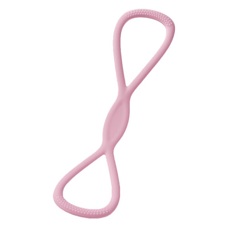 Устройство для натяжения на 8 слов Женская Спортивная Йога с открытым плечом, расширение груди, тонкая спина, формирование многофункциональная высокоэластичная силиконовая Натяжная веревка с восемью словами