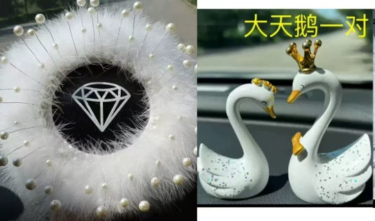 Ceramic perfume, decorations for auto, cat