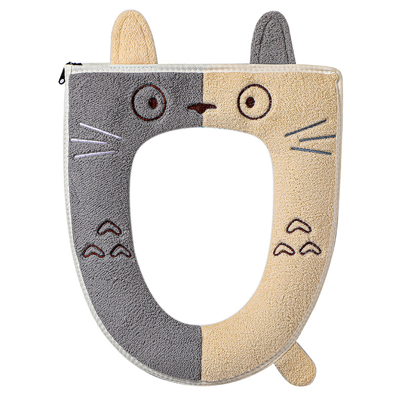 Nuevo asiento de inodoro engrosado asiento de inodoro cojín hogar inodoro cuatro estaciones universal inodoro impermeable anillo al por mayor