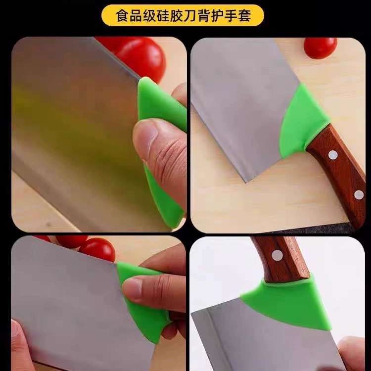 Universal protective case, food silicone, knife