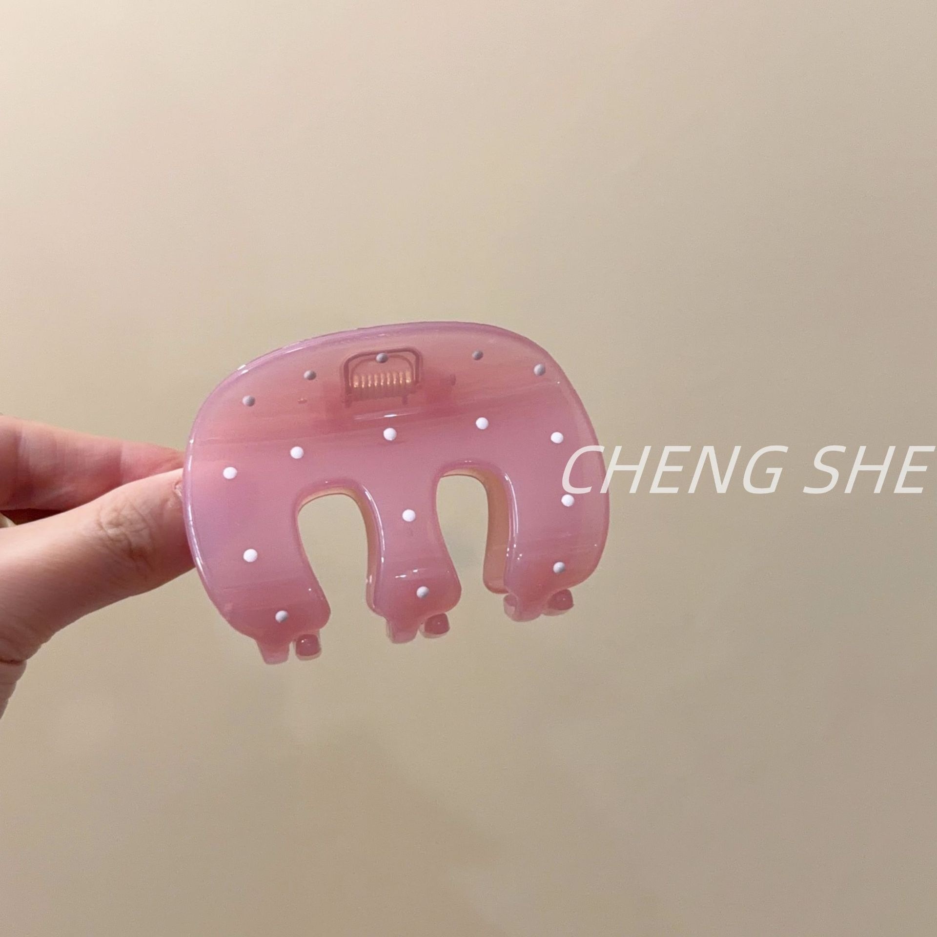 Jelly powder polka dot fat m