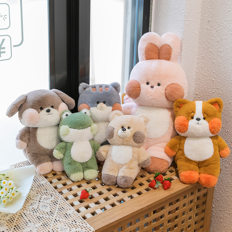 Internet celebridad juguete de peluche Dudu gato muñeca de conejo muñeca de trapo almohada para dormir Regalo de Cumpleaños Mujer al por mayor