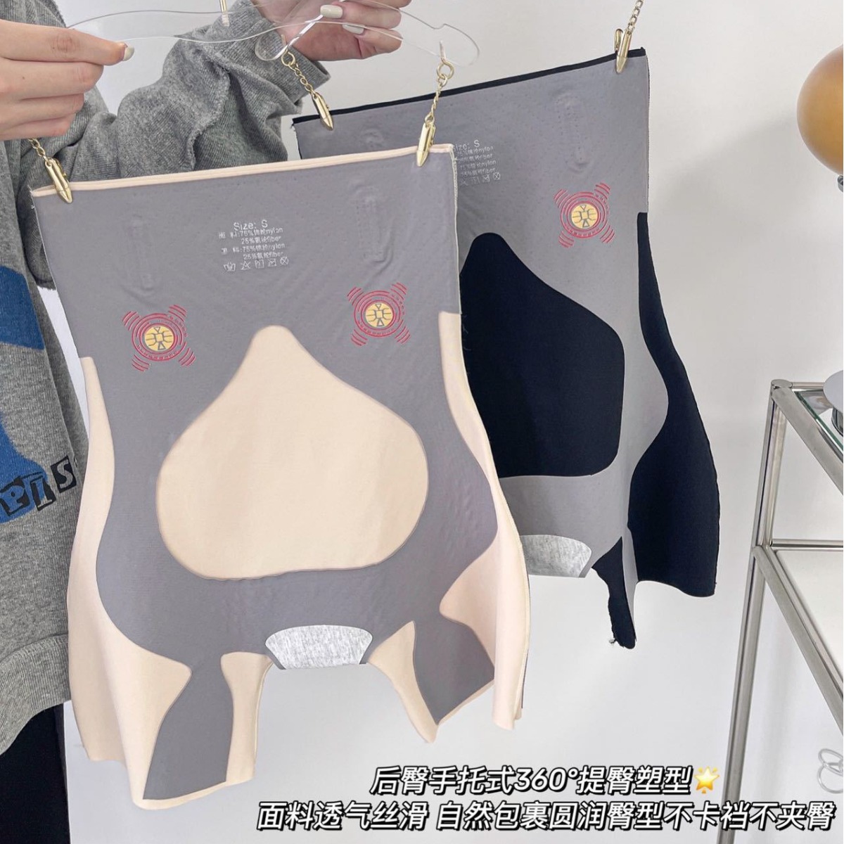 Pantalones de modelado de piel sin costuras pantalones de modelado de vientre de color caqui Levantamiento de cintura cadera yoga cintura alta cuerpo formando pantalones bottoming suspensión pantalones para mujeres