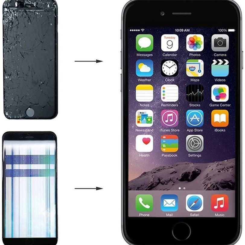 Aplicable para iPhone 6 Assembly Screen Apple 6S LCD Apple 7P / 8P Assembly Screen Glass Huaxing