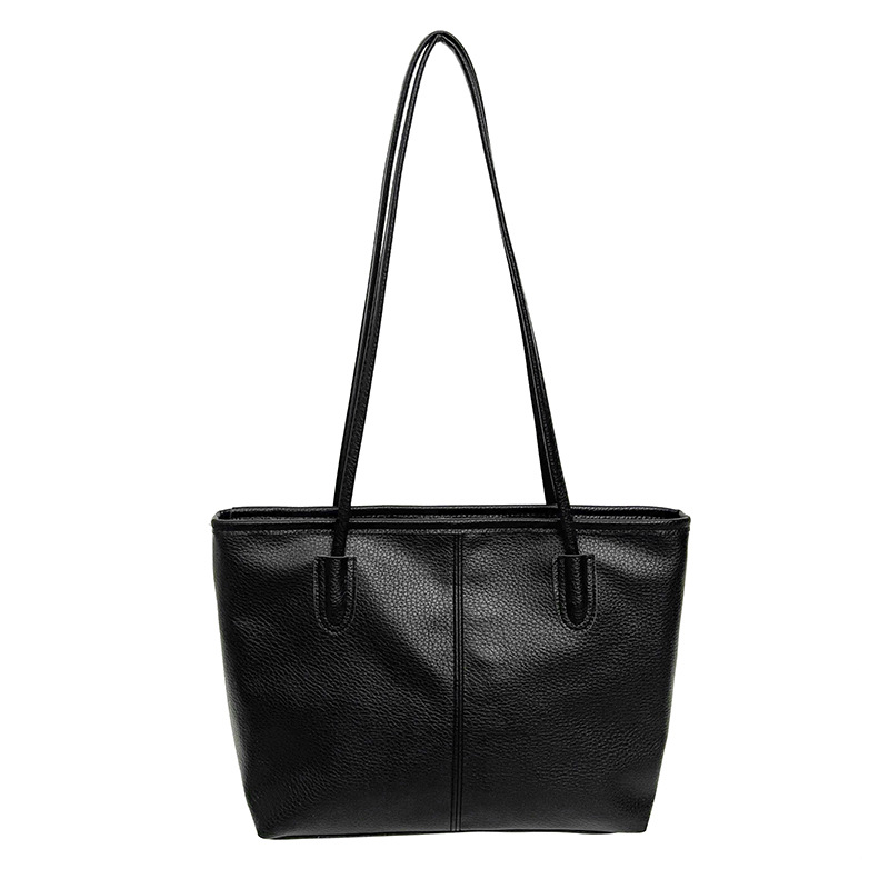 2026 nueva bolsa de gran capacidad de moda de mujer alta textura bolsa de hombro de viaje simple bolsa de mano universal image 7