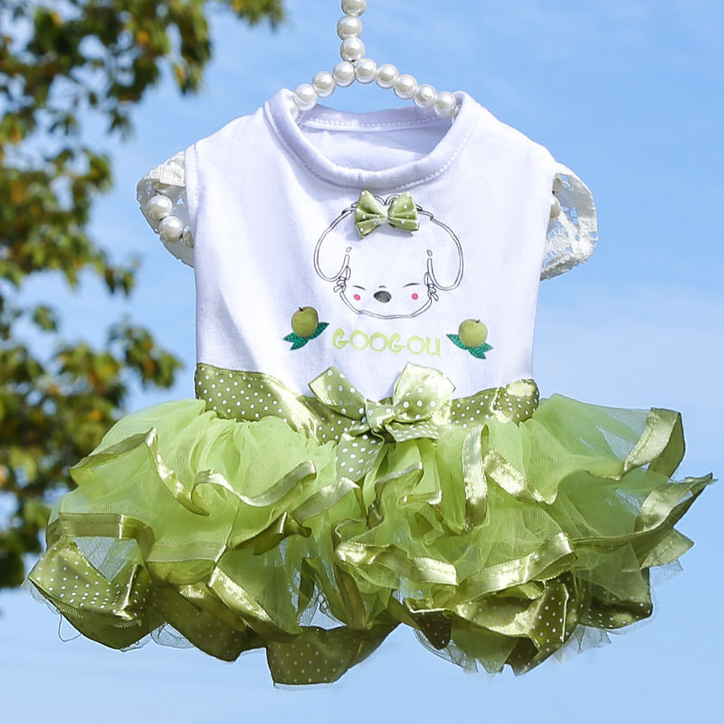 Pettiskirt de frutas Verde