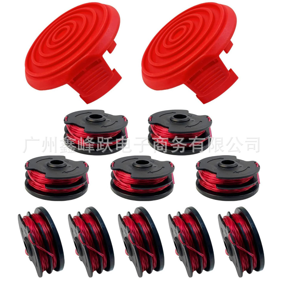 套装兼容hyper Tough HT18-401-004-01线轴线圈割草绳打草线盖子