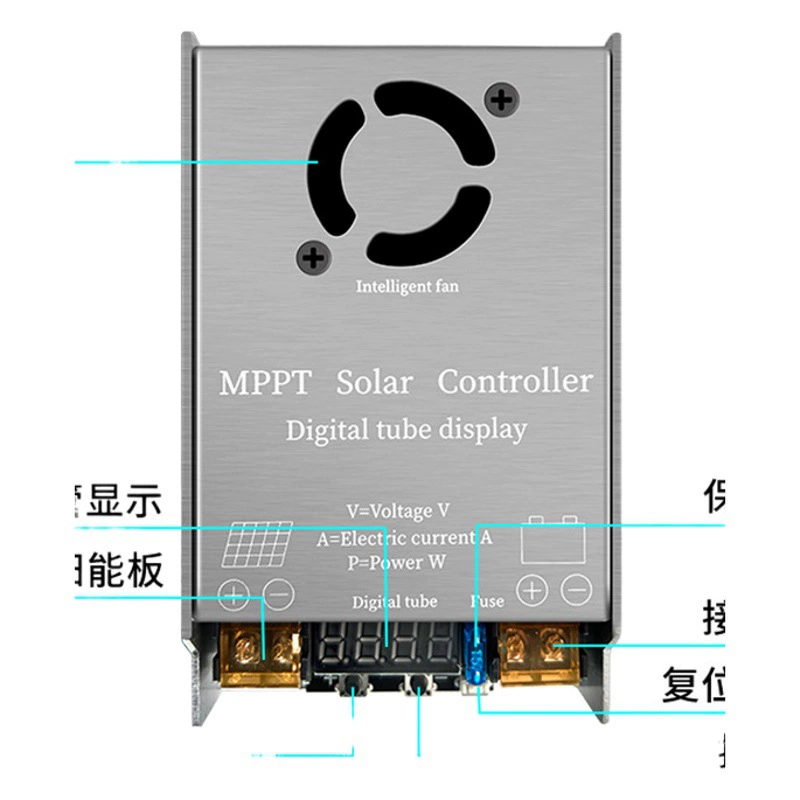 24V 36V 48V 60V 72v MPPT Солнечный контроллер повышения 450W зарядное устройство Зарядка во время ходьбы