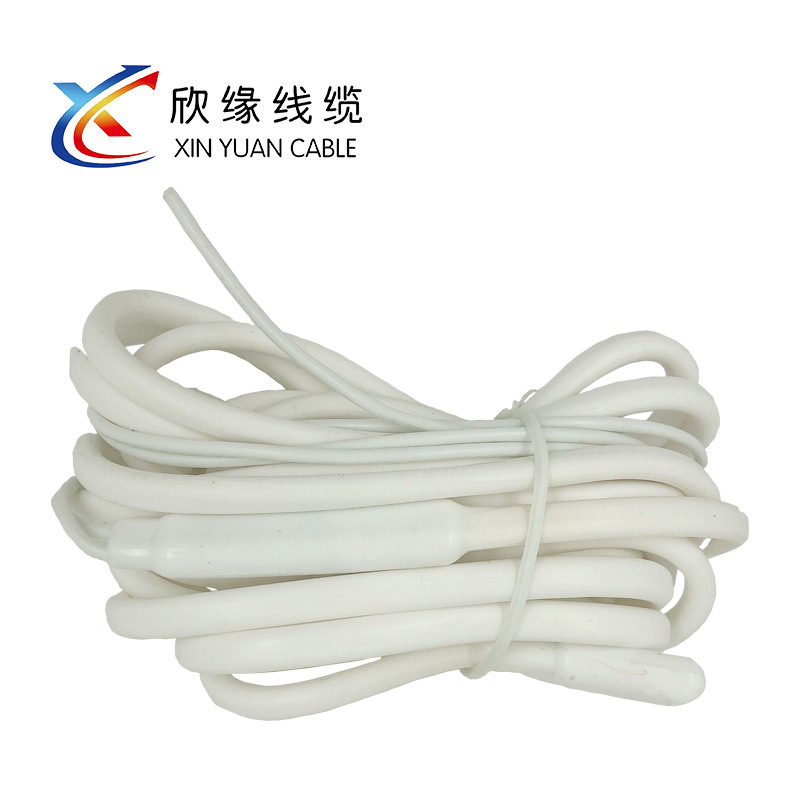 排水管风机化霜防冻加热线 冰箱冷库斜道防水电热线硅橡胶加热线