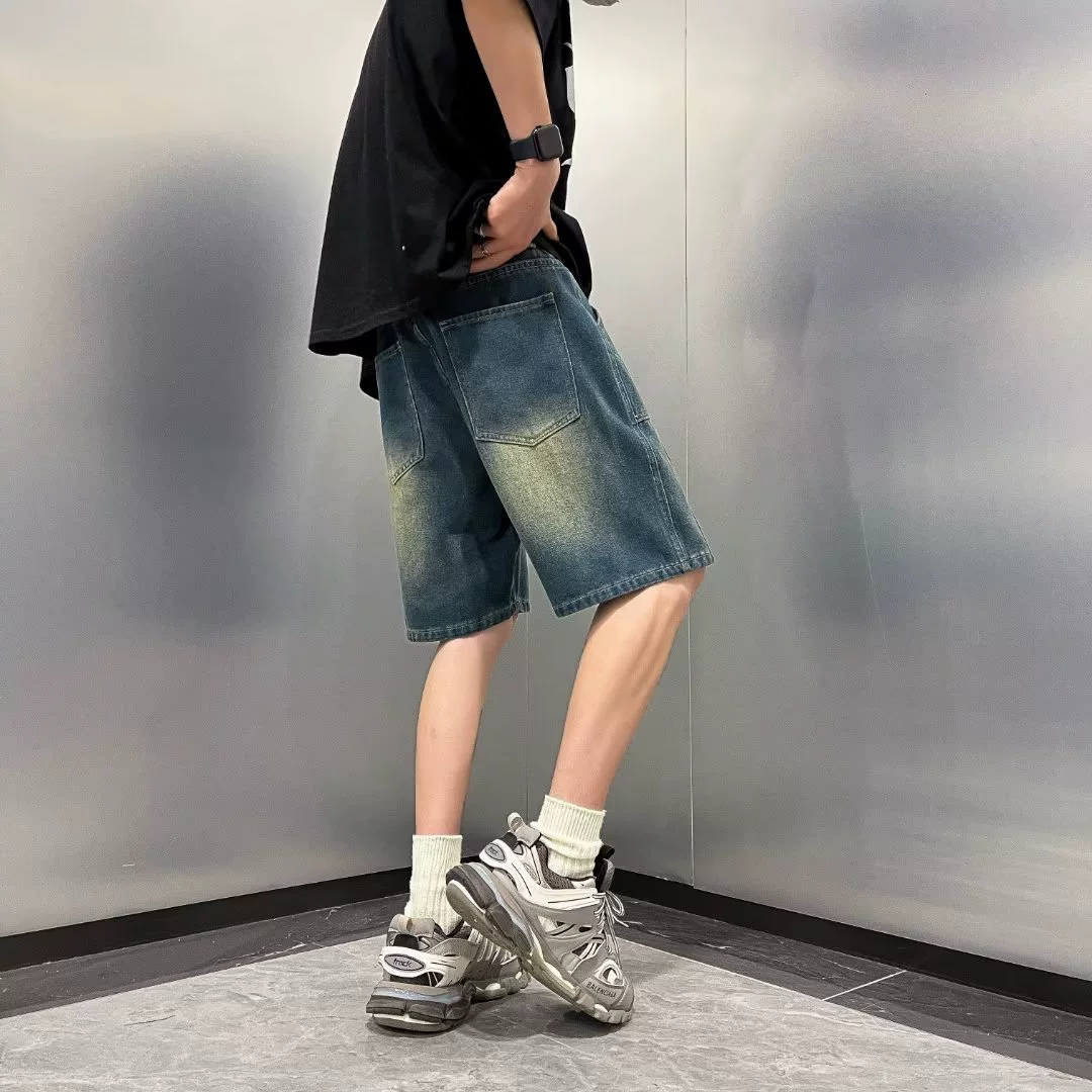 Вдрыз denim юбка, летние трендовые шорты, модные весенние брюки, корейский стиль, оверсайз