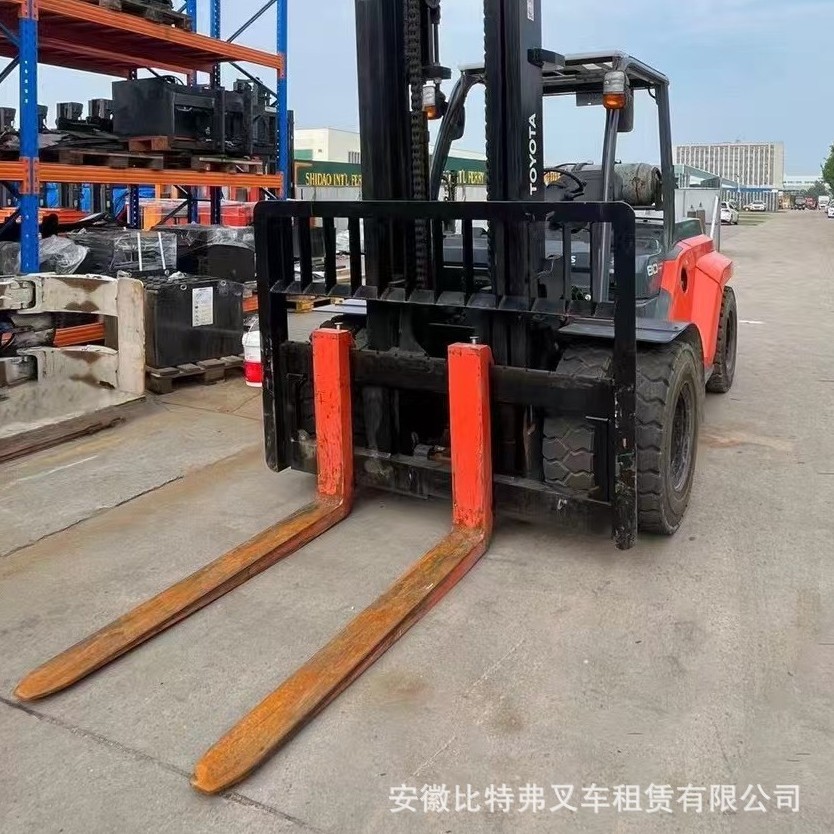 二手丰田叉车8吨液化气手续齐全外贸出口柴油叉车现货安徽合肥