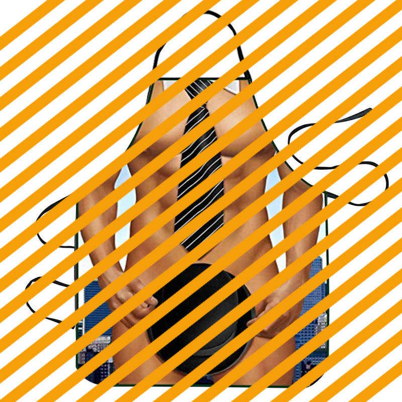 Suministro transfronterizo Amazon Venta caliente personalizado divertido creativo delantal homenaje satén tela ventas directas de fábrica