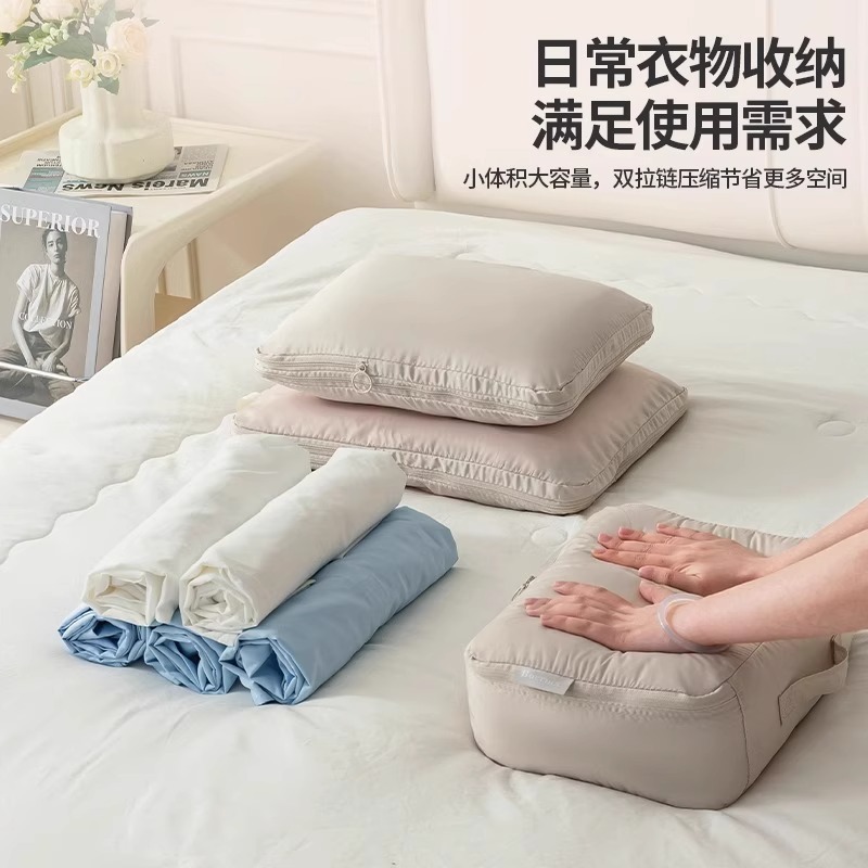 旅行衣服收纳袋羽绒服压缩袋旅行出差便携行李分装打包整理袋批发|undefined