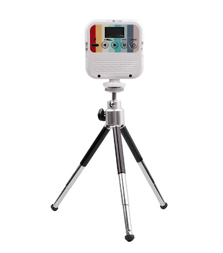 Mini paquete de luz de relleno de bolsillo de luz de relleno recargable compacto, luz de relleno cuadrada, luz de tofu en vivo selfie