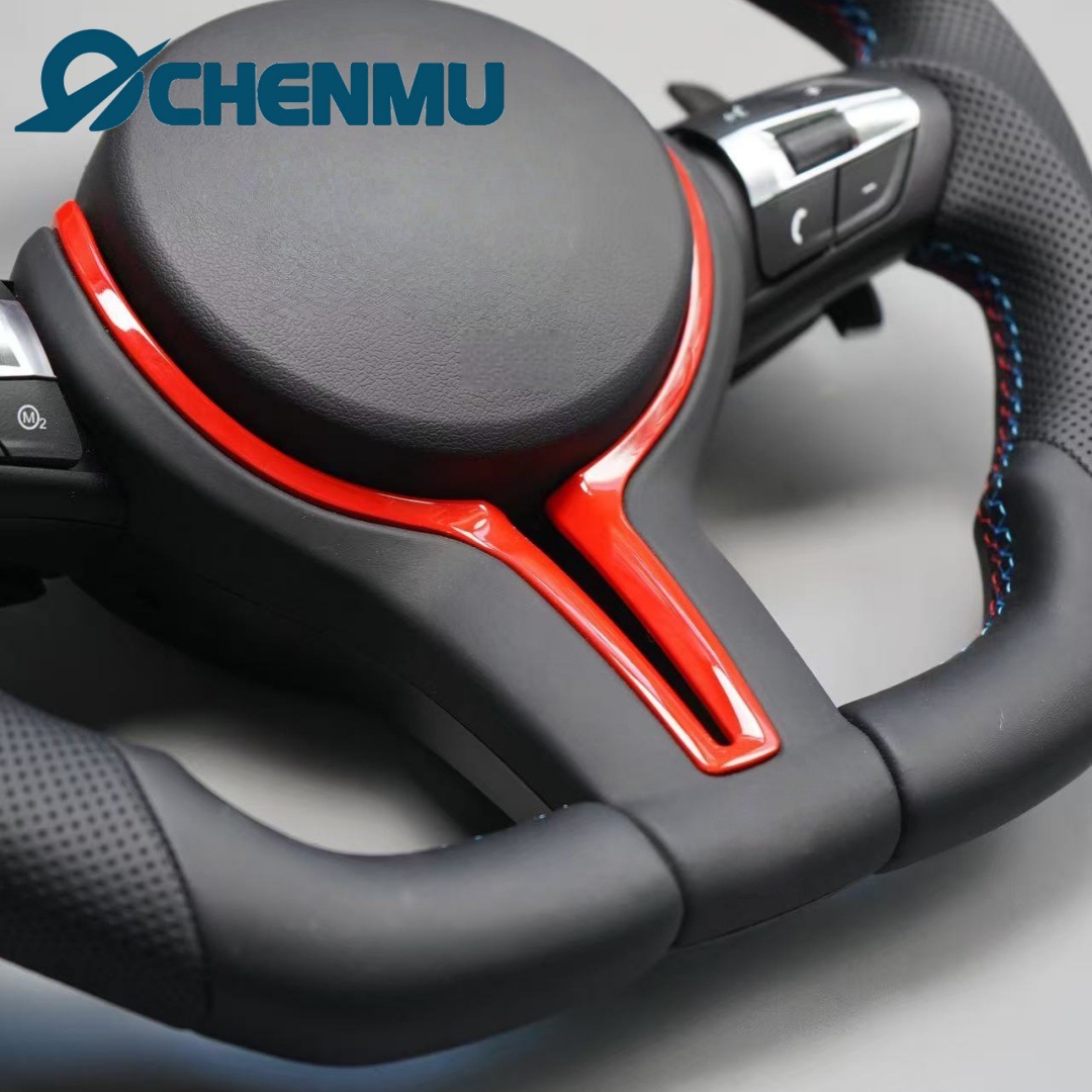 Suitable for Bmw 1234567 Series X123456F10F30F35F15 Modified Flat Bottom Red Return Standard Direction