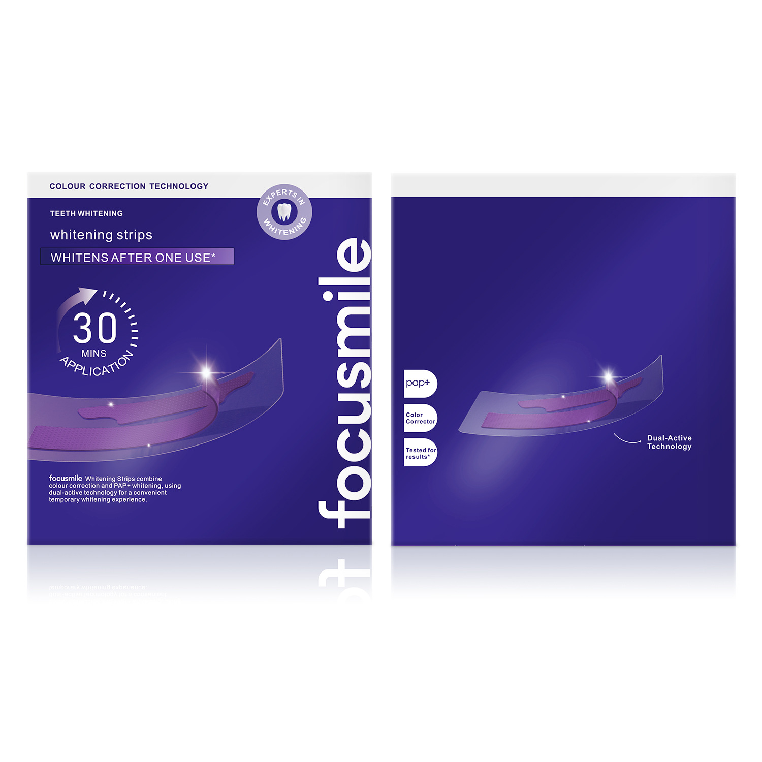 Focusmile púrpura pasta de dientes ventas transfronterizas v34 color blanqueador pasta de dientes