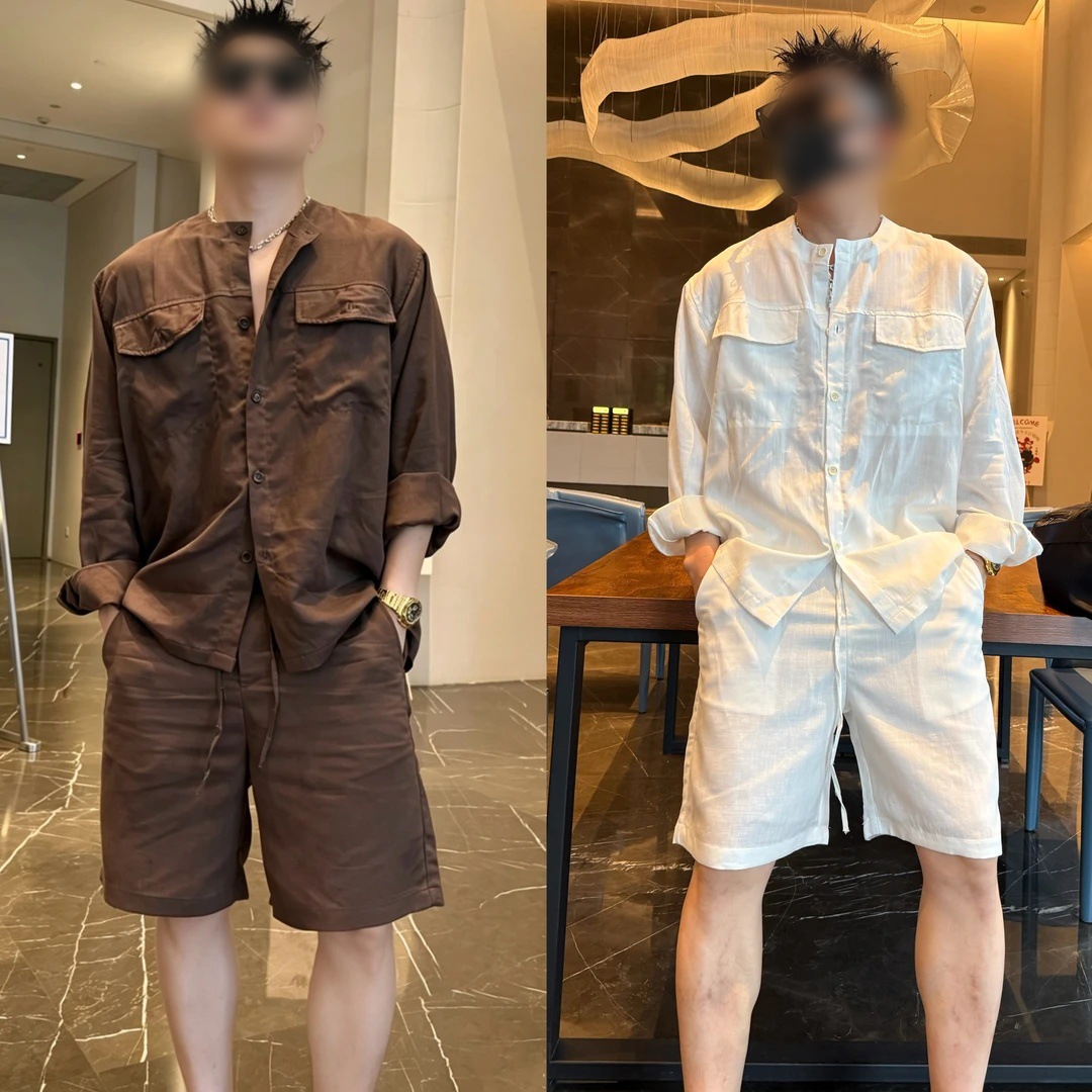 Summer solid color shirt
