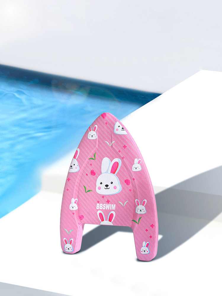 Natación placa flotante de dibujos animados para niños retroceso flotabilidad placa triangular para adultos entrenamiento de natación de presión en caliente A placa flotante para principiantes