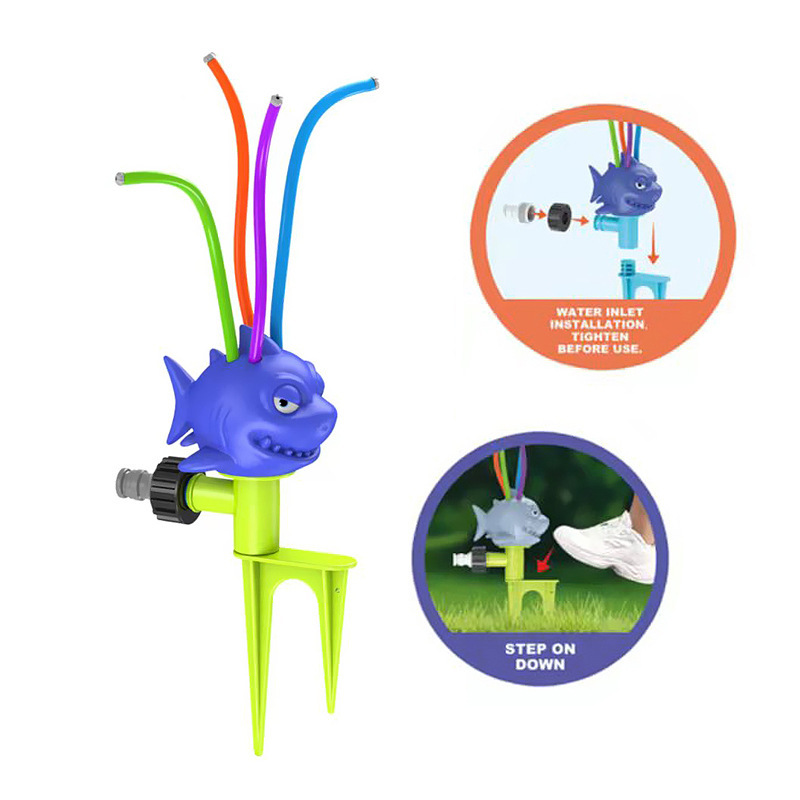 Cross-Border Hot Supply Outdoor Water Spray Gun Toys Wholesale Family Interactive Family Outdoor Water Play Fun Water Spray Gun