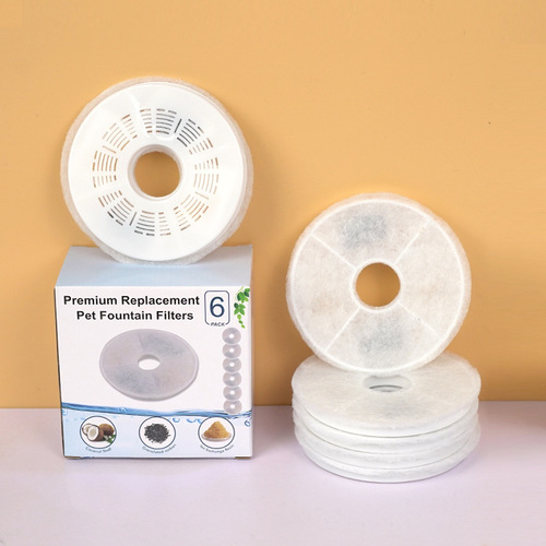 Compatible with CATIT, GEX pet water dispenser activated carbon filter accessories 8 pieces