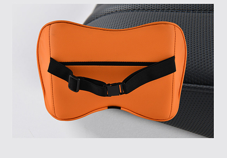 Massage headrest car electric neck pillow car driving car seat cervical spine pillow memory cotton waist