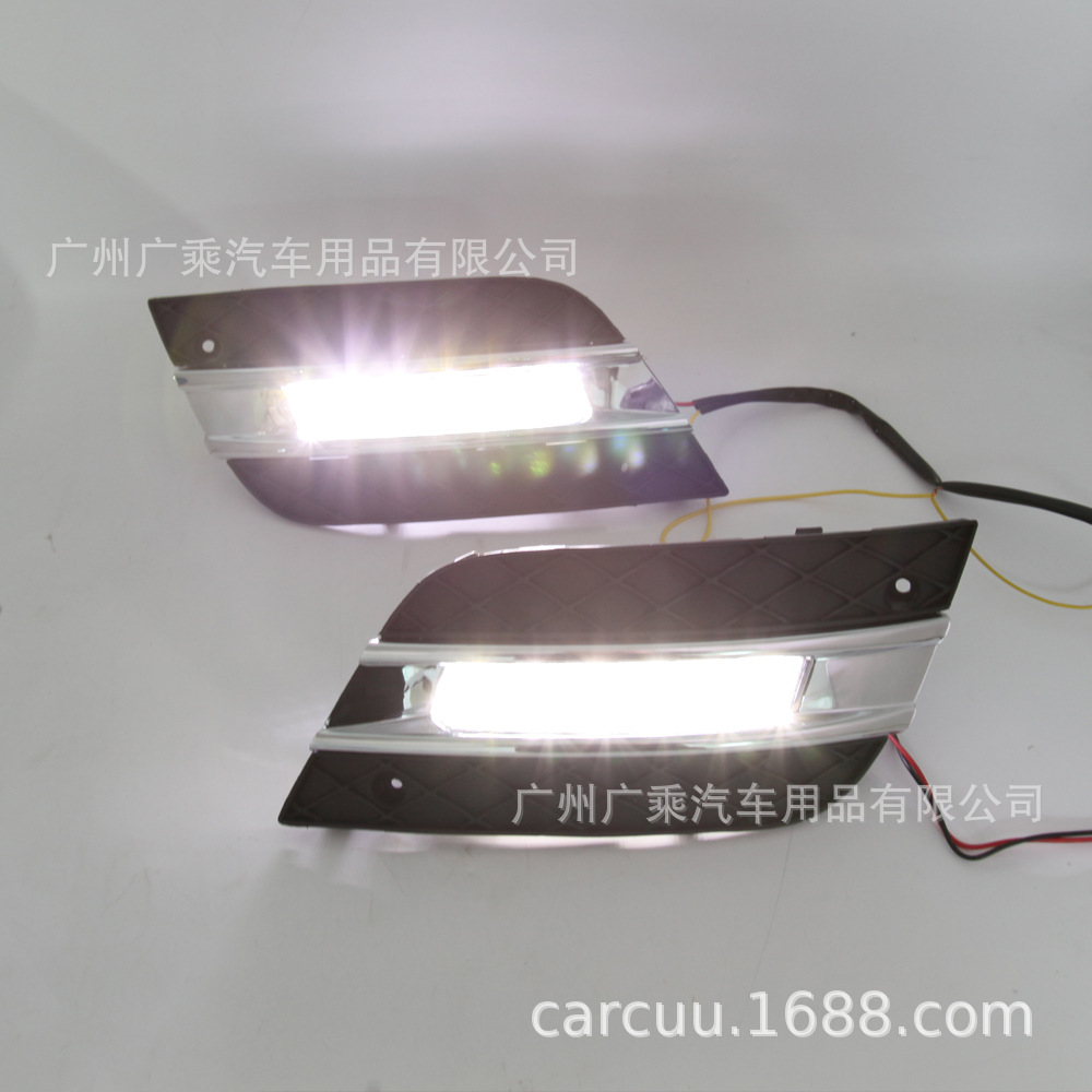 Aplicable a 09-11 Mercedes-Benz W164 Luz de circulación diurna nivel ML 350 320 500 Luz de circulación diurna