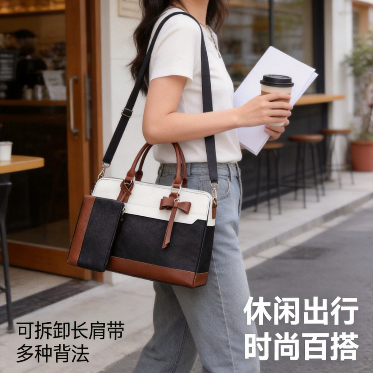 Bolso de mujer 2026 nueva moda bolso de mano de viaje 100 bolso de hombro bolso de mujer al por mayor image 3