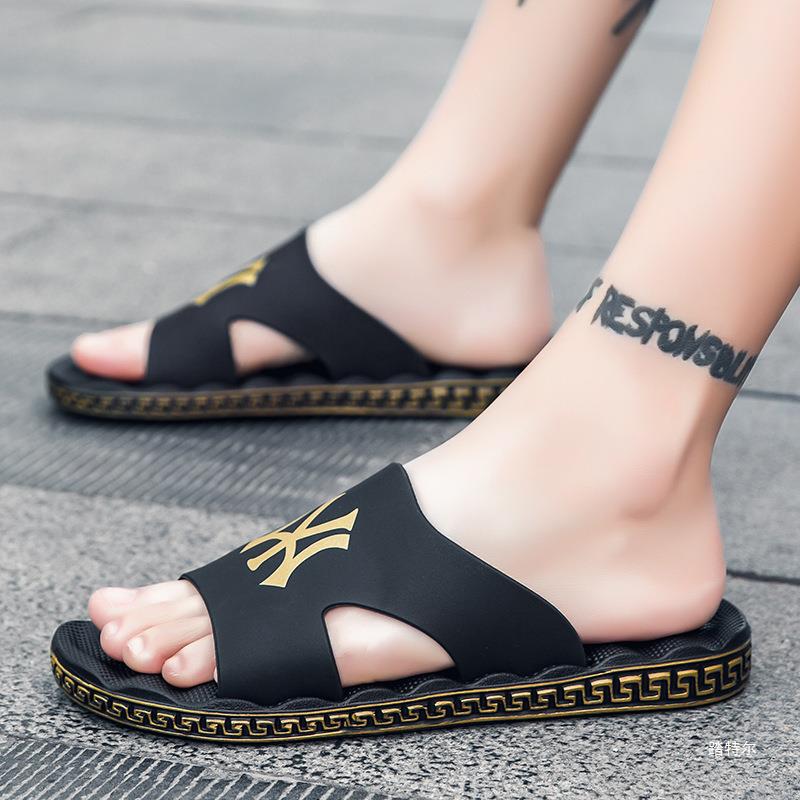 Zapatillas de una línea de gran tamaño de Vietnam para hombre 2024 sandalias y zapatillas de verano AliExpress zapatos de playa de uso exterior sandalias ligeras de comercio exterior