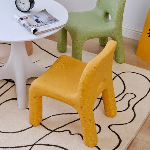Nordic starry sky children's chair small bench kindergarten baby cartoon small stool low stool environmentally friendly home back chair