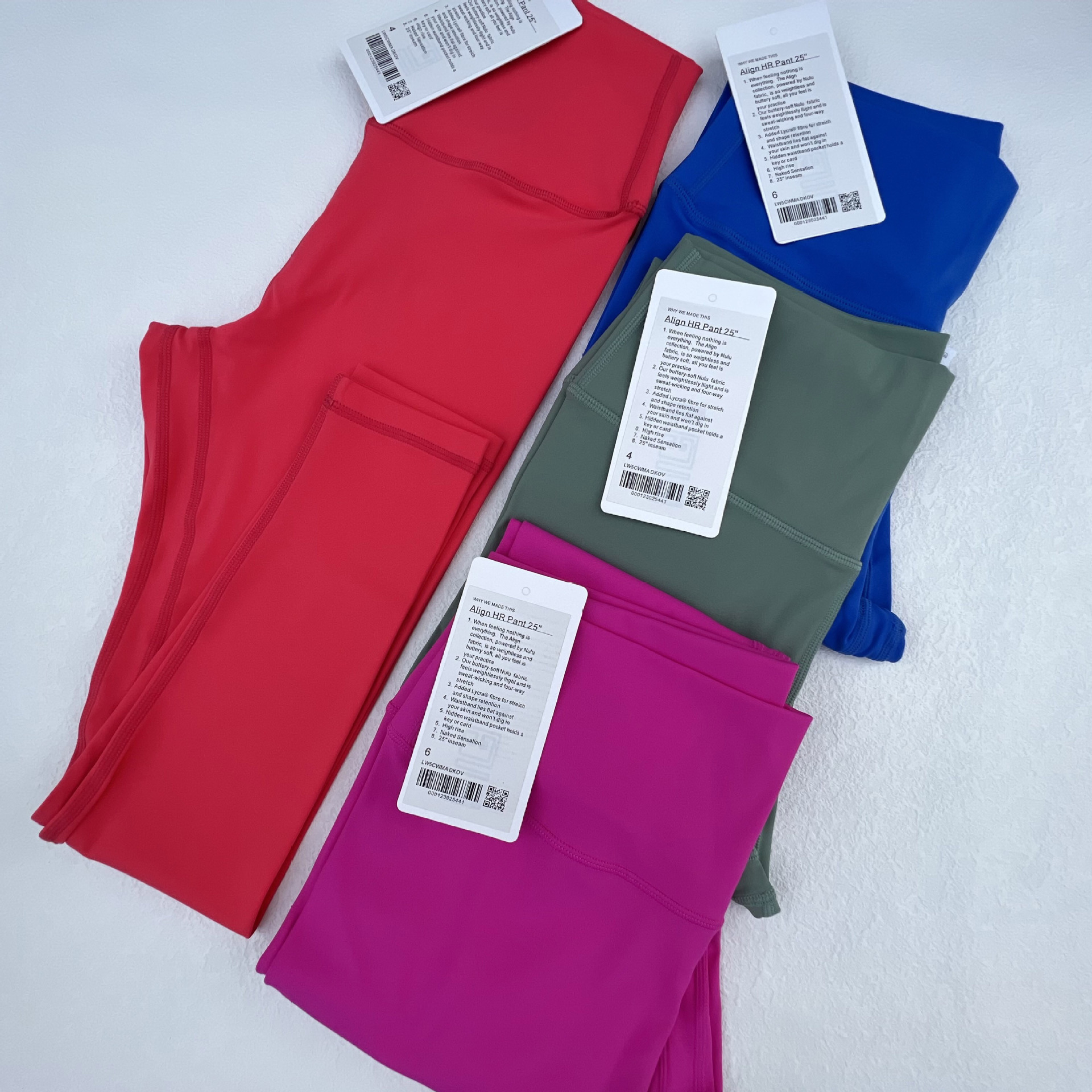 Leggings LULU para mujer, de cintura alta, para yoga, fitness y deporte, pantalones de nueve puntos con bolsillos integrados que hacen que las piernas se vean más largas