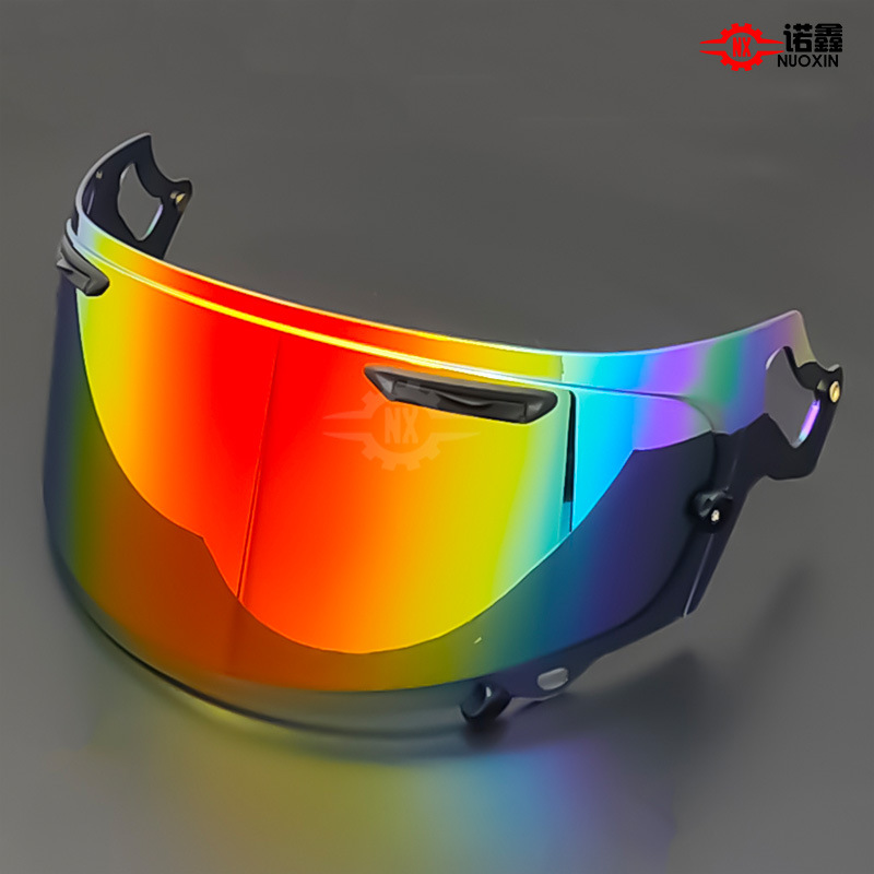 Lente antivaho fotocromática para casco ARAI RX7X/XD/NE0/VX/GX — apta para día y noche, película plana de competición