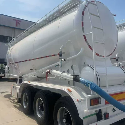 Cross-Border 50-Cubic-Meter Dry Ash Mortar Sement daşıyan yük maşınları