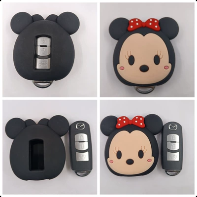 Car key bag – Dragon cat claw key cover - mazda-minnie-a-section-ring-ring