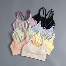 运动内衣女防震跑步高强度防下垂文胸专业健身房bra瑜伽服背心夏