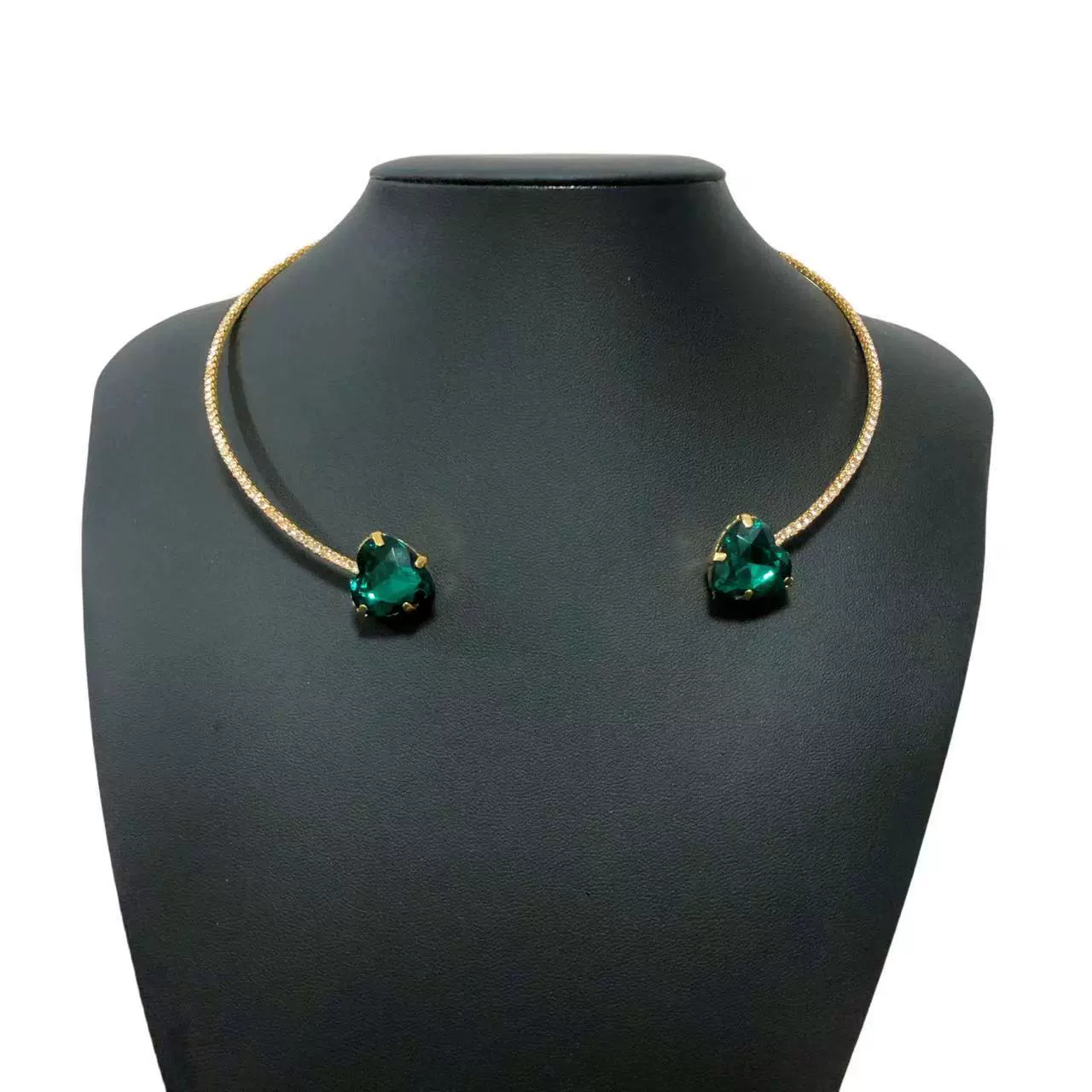 Модный choker, сексуальный аксессуар, европейский стиль, (поперечная торговля), городской стиль, с камнем