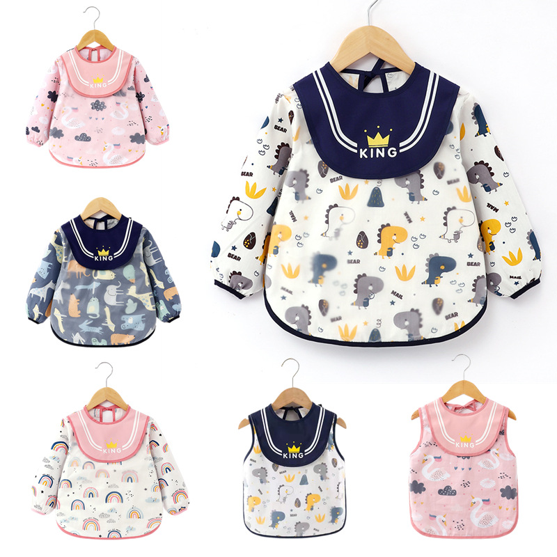Children's waterproof eating bib