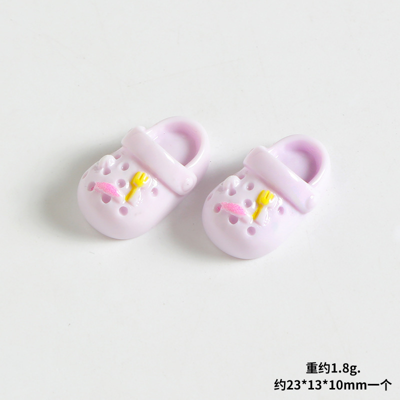 漫画マルチカラースリッパ樹脂アクセサリー diy クリーム接着剤携帯電話ケースヘアピンキーホルダー冷蔵庫マグネット材料卸売|undefined