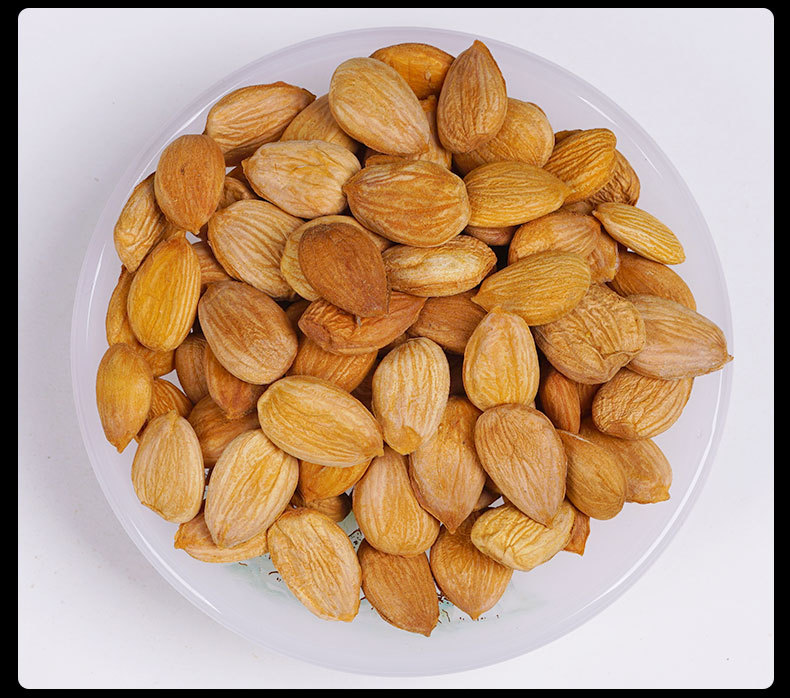 Sweet Almond Kernels (Prunus dulcis) — Peeled Xinjiang Apricot-Kernel Type for Soy Milk & Daily Nourishment in use