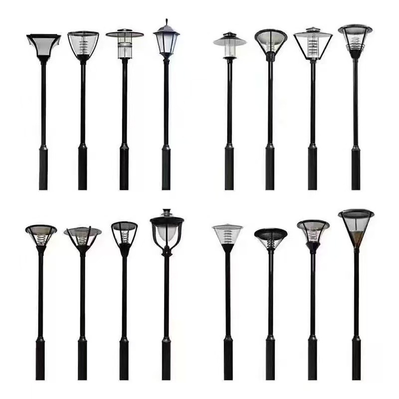 lámpara de patio 3m lámpara de calle de la comunidad al aire libre impermeable LED carretera parque post jardín villa lámpara de césped lámpara de paisaje image 5