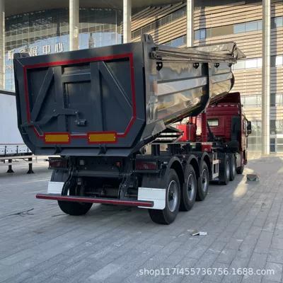 Ağır yük qoşquları Semi-Trailer Heavy-Duty Van Semi-Trailer