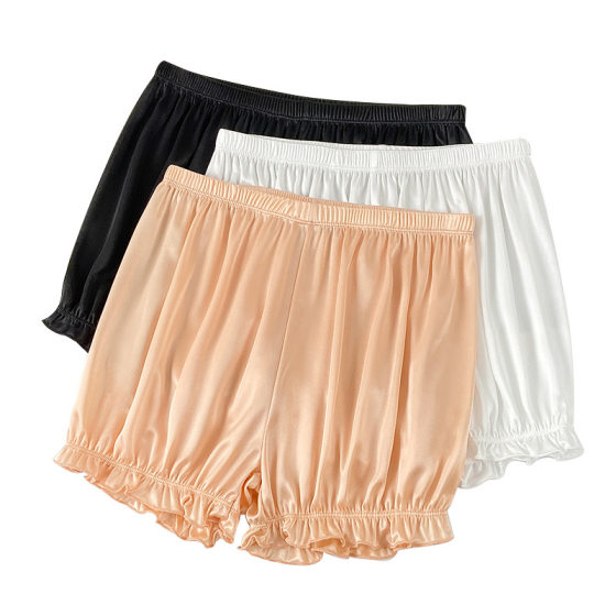 jk safety pants women's summer thin anti-light can be worn white loose Bud insurance pants pumpkin bottoming shorts