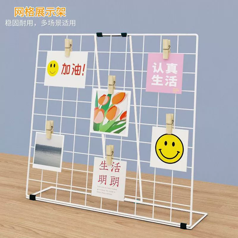 Сетчатая витрина для детского сада, витрина для работы в области искусства, настольная вешалка для фотографий, сетчатый стол для ювелирных изделий