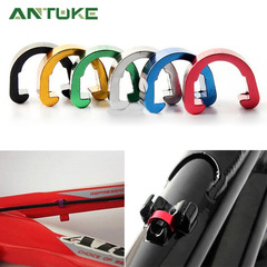 Mountain Bike C-Type Buckle, Aluminum Alloy Brake Line Clamp, C-Type Clip for Secure Fixing, 10-Pack for Brake Cable Management