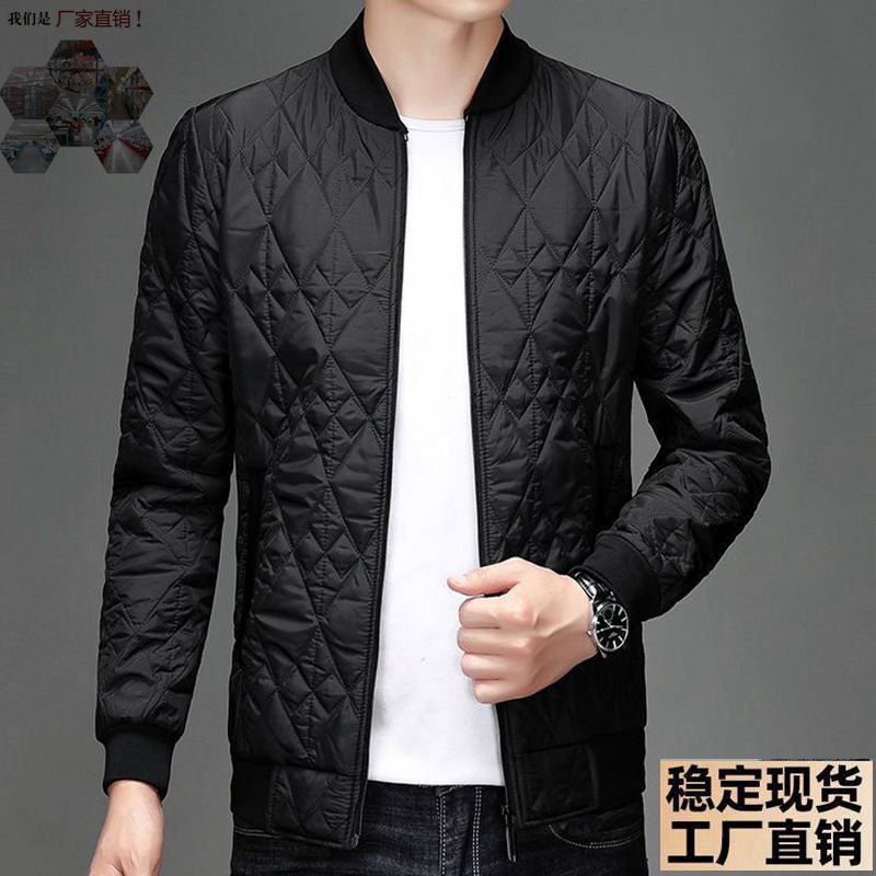 [One Piece Wholesale] Baseball Collar Casual Loose Cotton Jacket Jacket Top Lightweight Autumn and Winter Jacket Cotton Jacket