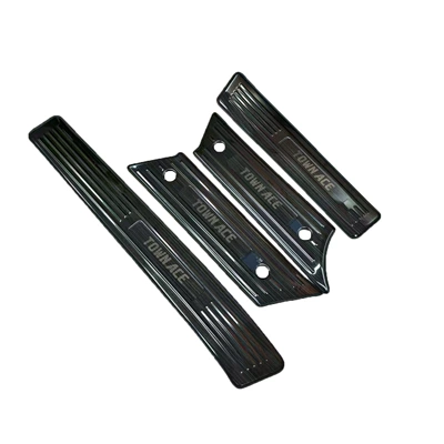 Suitable for 23 Toyota Town Other Automotive Exterior Supplies - door-sill-strip-external-black-titanium-brushed-black-label