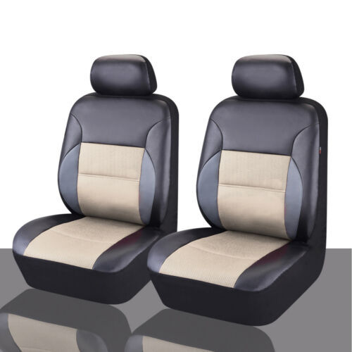 Foreign trade cross-border PU leather Foreign Trade car artificial leather 5-seater car universal arc sandwich stitching leather seat cover