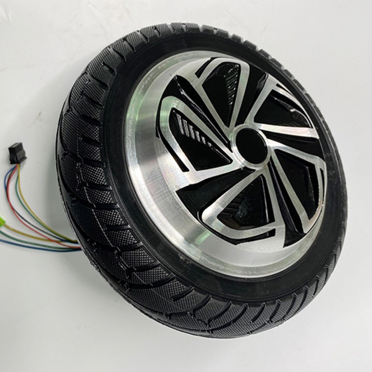 8寸轮毂电机滑板车电机代步车电机组装车电机配件24v36v48v350w